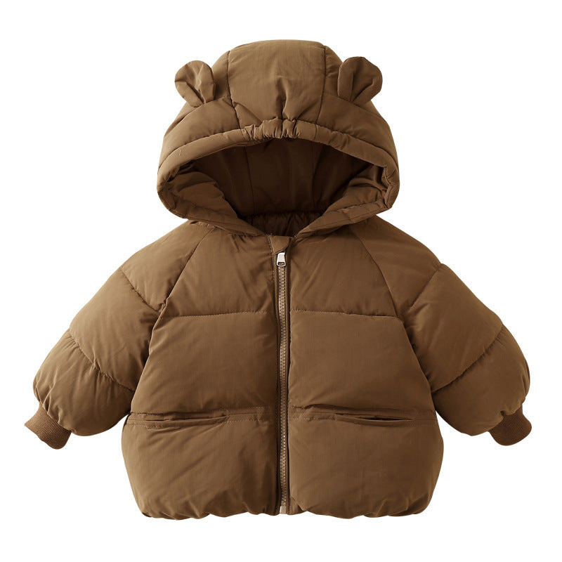 Warm-keeping Cotton Clothing Kids' Overcoat