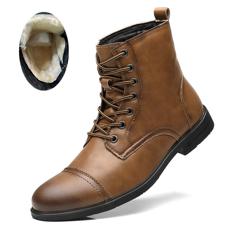 High-top British Casual Men's Shoes