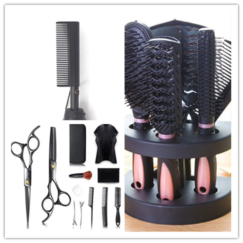 Hair Salon Hair Cutting Comb Set Of Women And Men Blowing Hair Makeup Mirror Special Fluffy Styling Comb Set Women