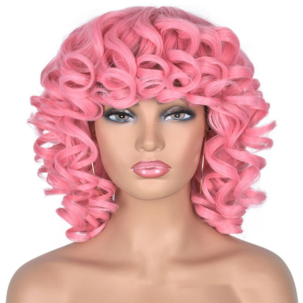 Women's Gradient Roman Volume Full Head Cover Wig