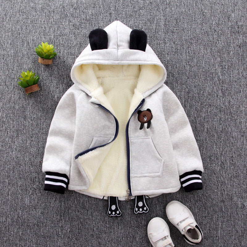 Fleece Autumn And Winter Children's Jacket