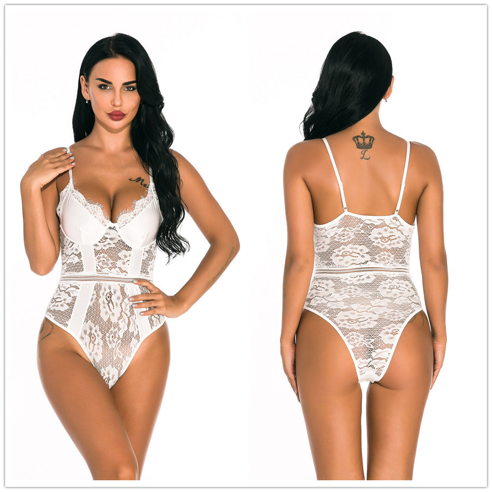 Lace Body Shaper Bodysuit Women's Waist