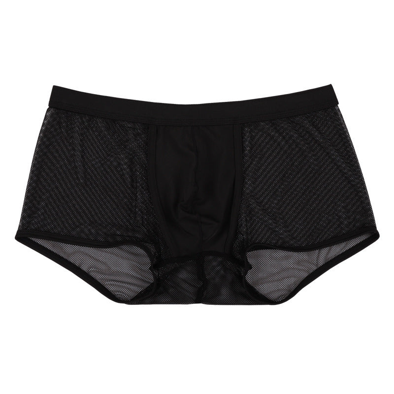 Mesh Boxer Pure Hollow Underwear